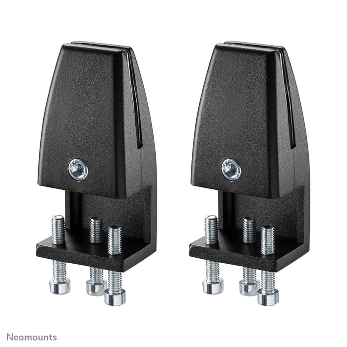 Set de pinces de bureau Neomounts 8-25 mm - Noir