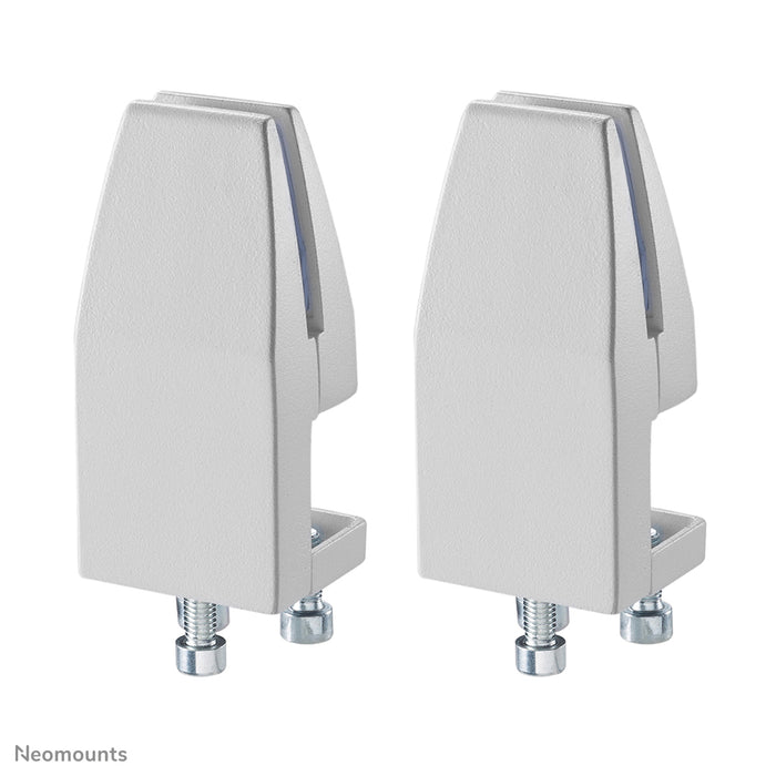 Set de pinces de bureau Neomounts 25-40 mm - Blanc
