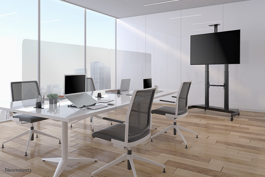 Ensemble de pinces de bureau Neomounts avec pied de table - Noir