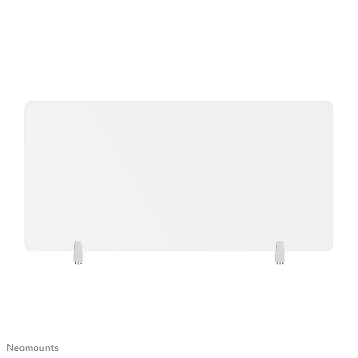 Neomounts NS-GLSPROTECT140 est un écran en verre durable de 138 cm offrant une protection contre la distance sur le lieu de travail - Verre trempé, transparent, 100 % recyclable