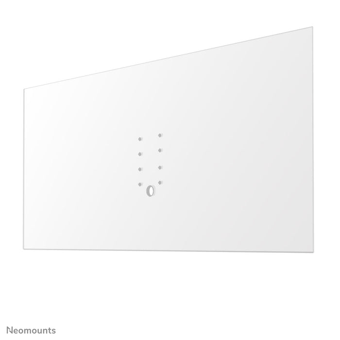 Neomounts NS-PLXPROTECT1 est un écran transparent pour 1 écran plat et offre une protection de distance sur le lieu de travail - Acrylique transparent, 100 % recyclable | PLXPROTECT est enregistré en tant que brevet de design de l'UE |