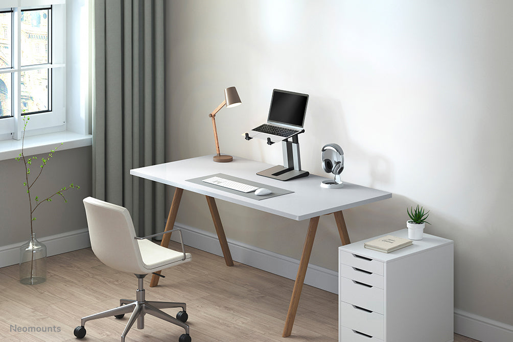 Support pliable pour ordinateur portable Neomounts - Argent/ noir