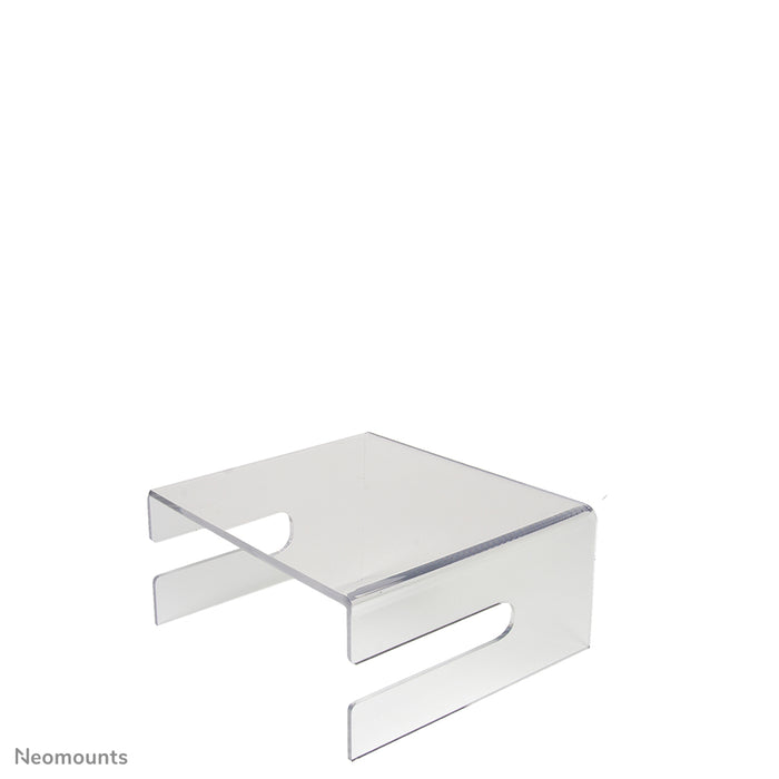Neomounts NSMONITOR50 est un rehausseur en acrylique pour écrans LCD/TFT/CRT.