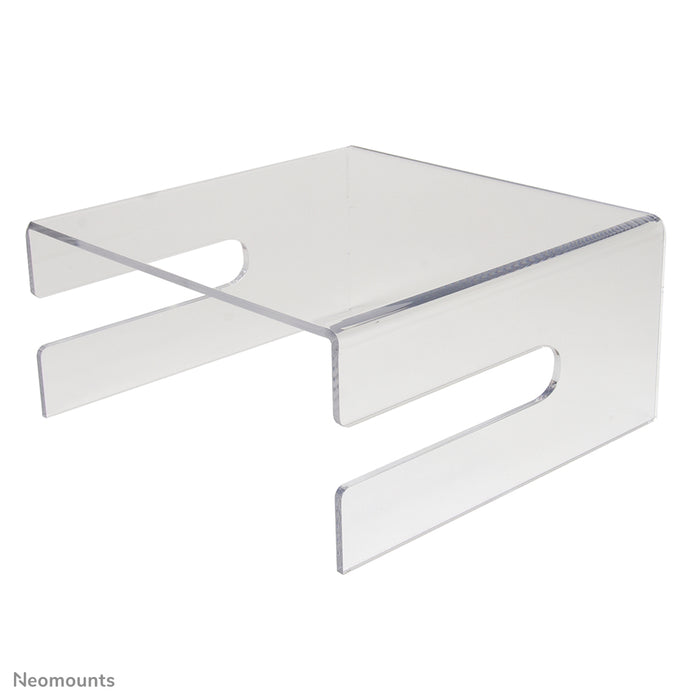 Neomounts NSMONITOR50 est un rehausseur en acrylique pour écrans LCD/TFT/CRT.