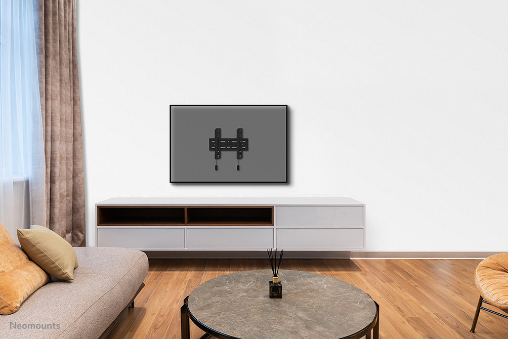 Neomounts WL30S-850BL12 support mural plat pour écrans de 24 à 55 pouces - Noir