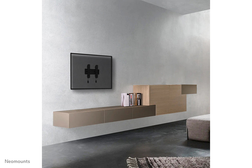 Neomounts WL30S-850BL12 support mural plat pour écrans de 24 à 55 pouces - Noir