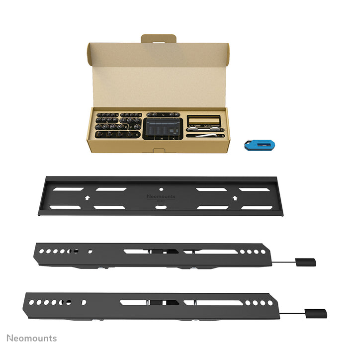 Neomounts WL30S-850BL14 support mural plat pour écrans de 32 à 65 pouces - Noir