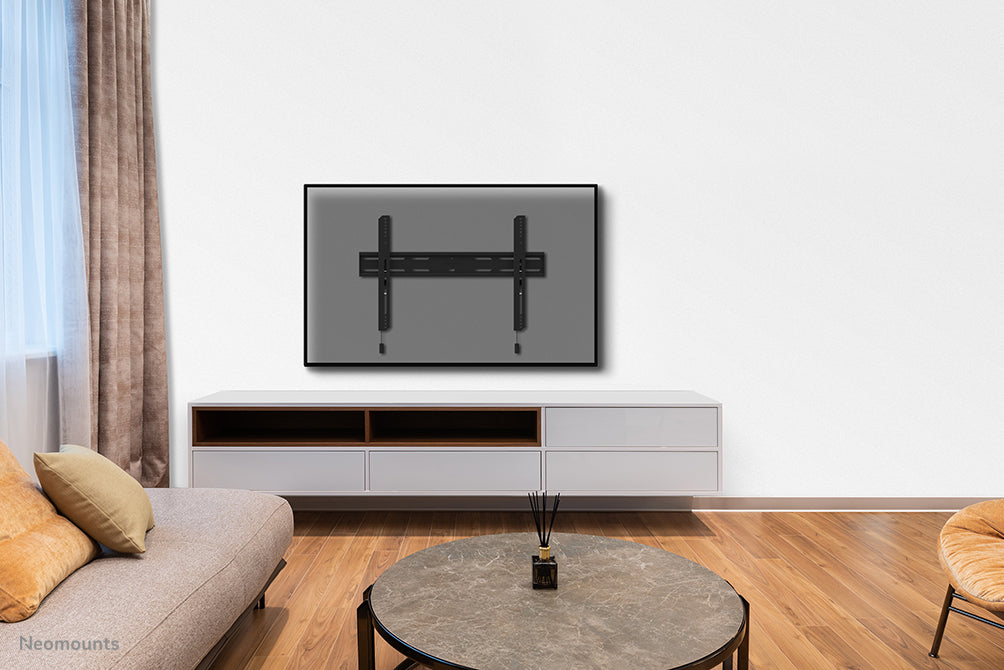 Neomounts WL30S-850BL16 support mural plat pour écrans de 40 à 82 pouces - Noir