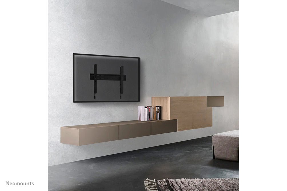 Neomounts WL30S-850BL16 support mural plat pour écrans de 40 à 82 pouces - Noir
