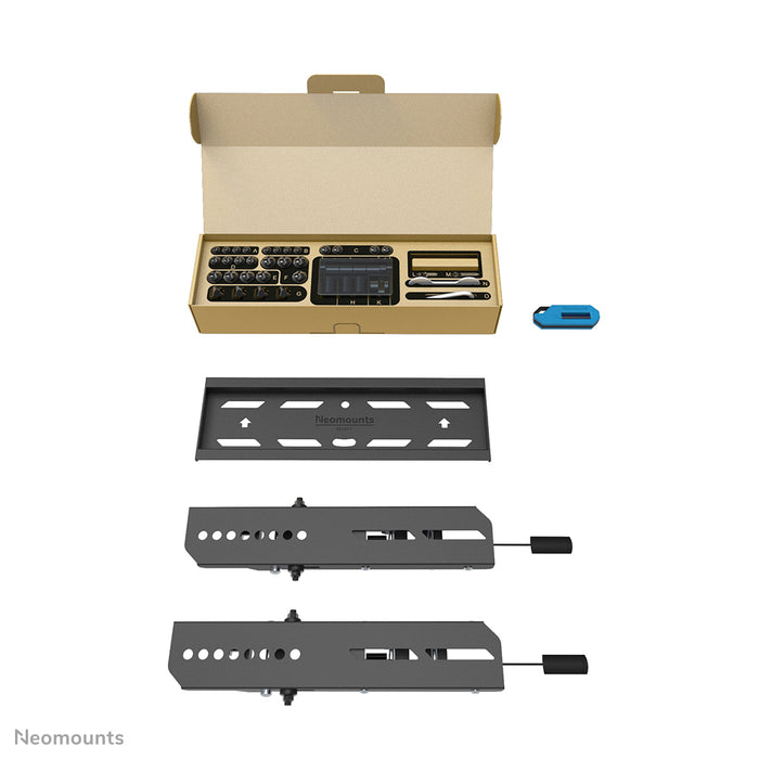 Neomounts WL35S-850BL12 support mural inclinable pour écrans de 24 à 55 pouces - Noir