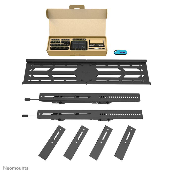 Neomounts WL35S-950BL19 support mural inclinable pour écrans de 55 à 110 pouces - Noir