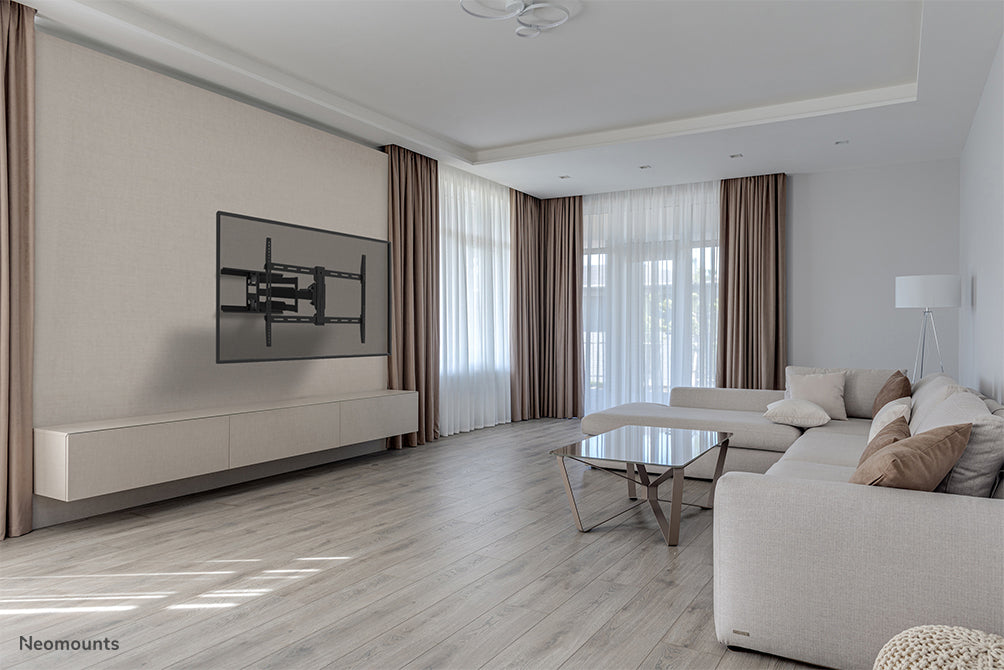 Neomounts WL40-550BL18 support mural articulé complet pour écrans de 43 à 75 pouces - Noir