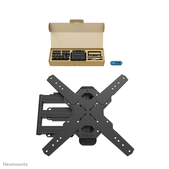 Neomounts WL40S-850BL14 support mural articulé complet pour écrans de 32 à 65 pouces - Noir