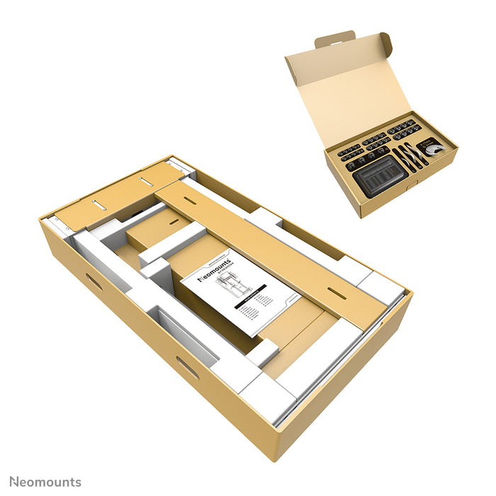 Neomounts WL55-875WH1 support mural motorisé pour écrans de 37 à 100 pouces - Blanc