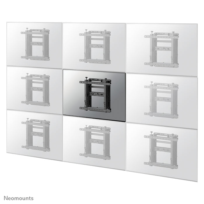 Neomounts WL95-900BL16 support de mur vidéo à pousser pour faire sortir pour écrans de 45-75 pouces - Noir