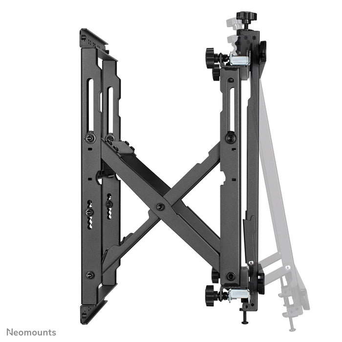Neomounts WL95-900BL16 support de mur vidéo à pousser pour faire sortir pour écrans de 45-75 pouces - Noir