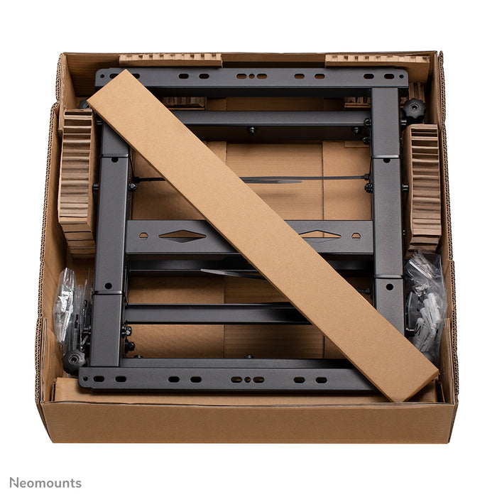 Neomounts WL95-900BL16 support de mur vidéo à pousser pour faire sortir pour écrans de 45-75 pouces - Noir