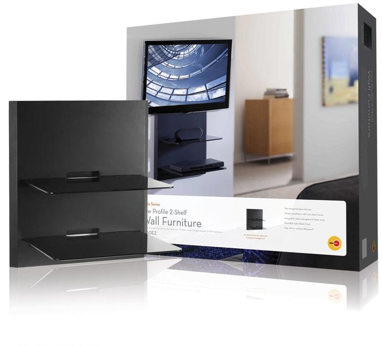 Plateau mural audio vidéo Wolff Mount