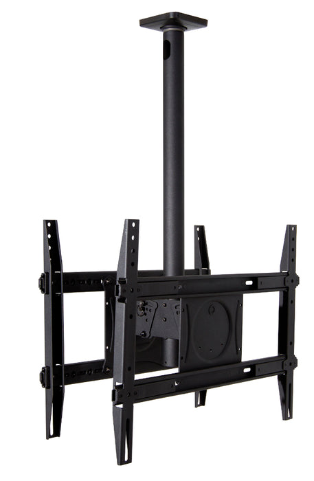 Support de plafond double pour écrans jusqu'à 65"