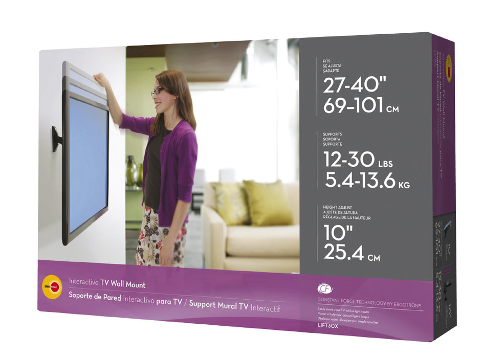 Support mural interactif 27-40"