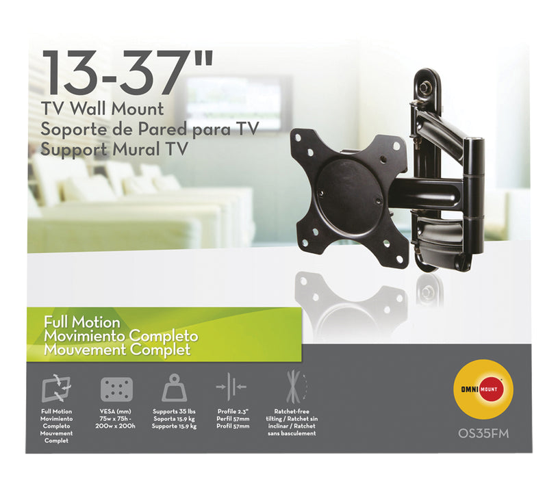 Petit support mural pour écrans jusqu'à 37 pouces maximum