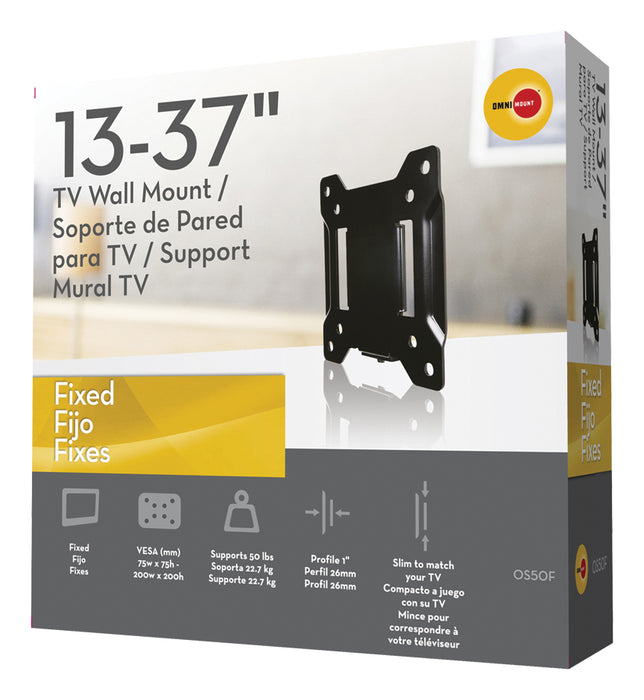 Support mural TV large pour écrans jusqu'à max. 37"