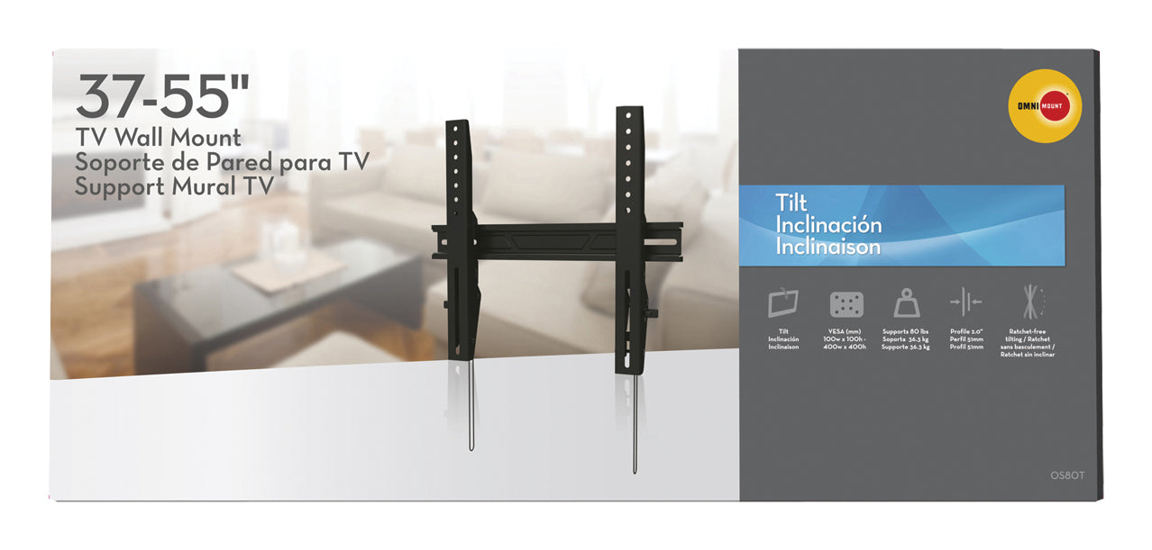 Support TV plat pour un maximum de 42"