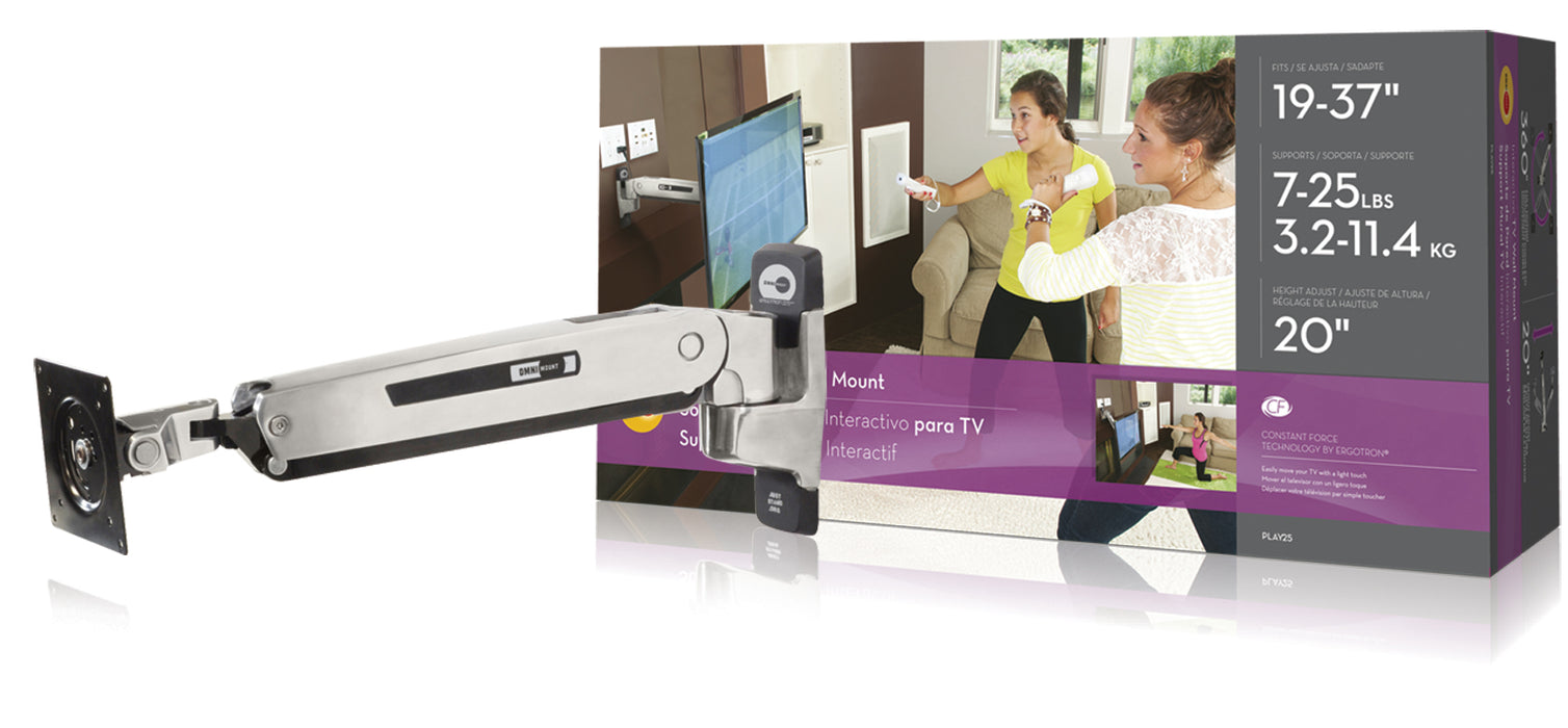 Support TV interactif pour écrans de 19" à 37"