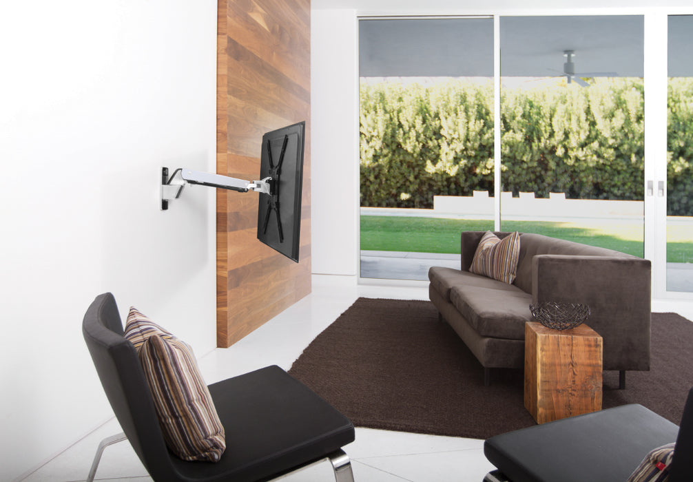 Support mural universel à vérin à gaz pour écrans jusqu'à 55 pouces