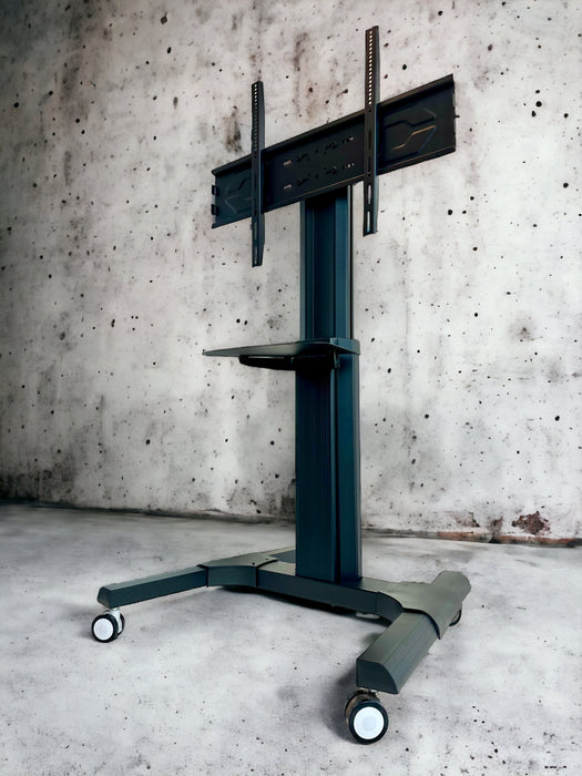 Support Wolff mobile réglable pour présentation | Universel | Noir | Aluminium | VESA 800x600 | Hauteur réglable