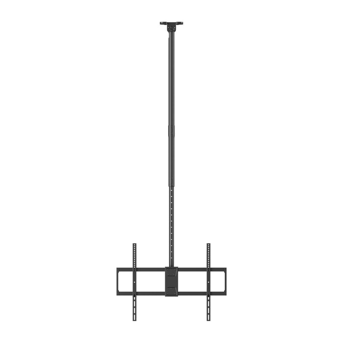 Support de plafond robuste réglable en hauteur 50-100 pouces et capacité de charge de 80 kg