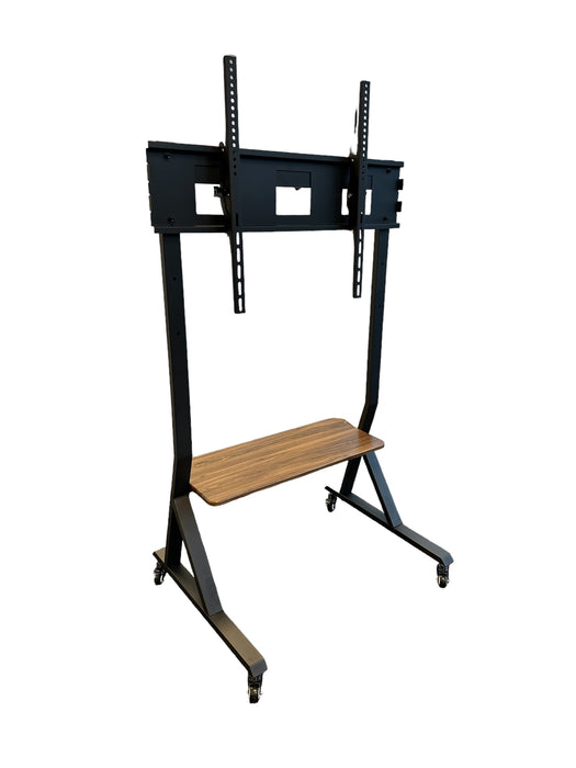 Support TV mobile Wolff pour salon professionnel ou salle de réunion | Modèle élégant | VESA 800x400 | jusqu'à 75 pouces