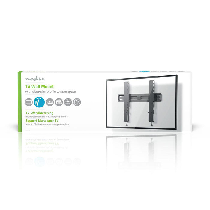 Support mural TV inclinable | 32 - 55" | Max. 35 kg | Angle d'inclinaison 12°