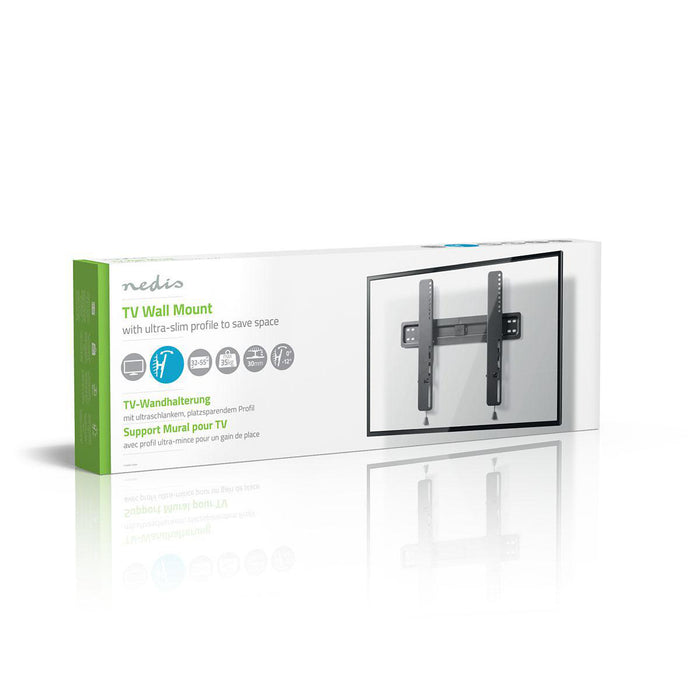 Support mural TV inclinable | 32 - 55" | Max. 35 kg | Angle d'inclinaison 12°