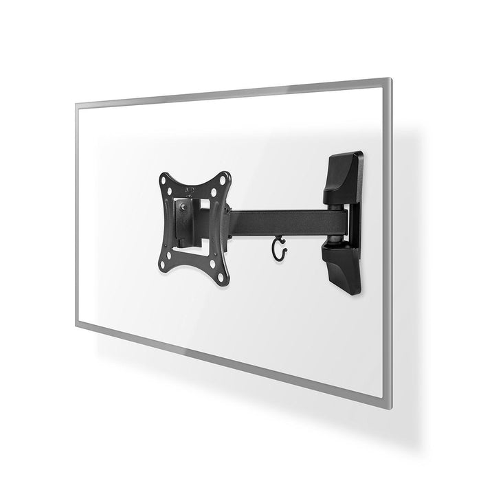 Support mural TV à mouvement complet | 13 - 27" | Max. 15 kg | 2 points d'articulation