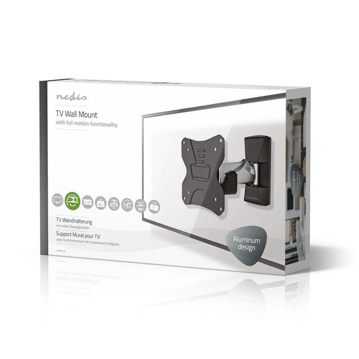 Support mural TV à mouvement complet | 13 - 26" | Max. 30 kg | 2 points de charnière