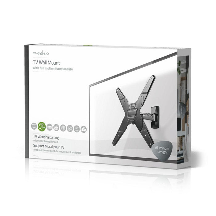 Support mural TV à mouvement complet | 26 - 42" | Max. 30 kg | 2 points de charnière