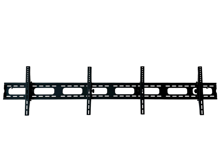 Support mural TV double pivotant Wolff Mount Rail de comptoir pour clubs de football ou cafétérias | Pivotant