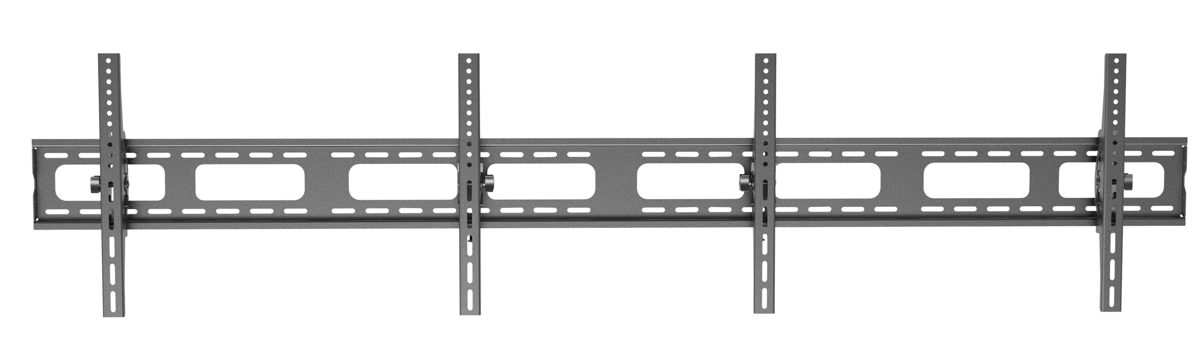 Support mural TV double pivotant Wolff Mount Rail de comptoir pour clubs de football ou cafétérias | Pivotant