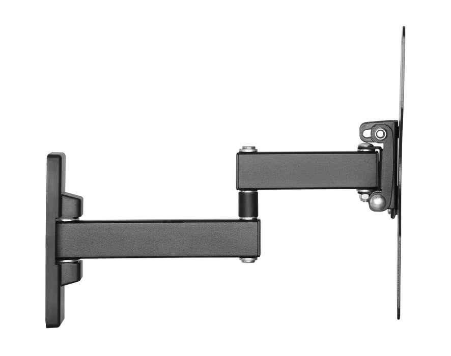 Support mural TV pivotant compact Wolff pour écrans jusqu'à 42 pouces | VESA 200x200 | Longueur 28 cm