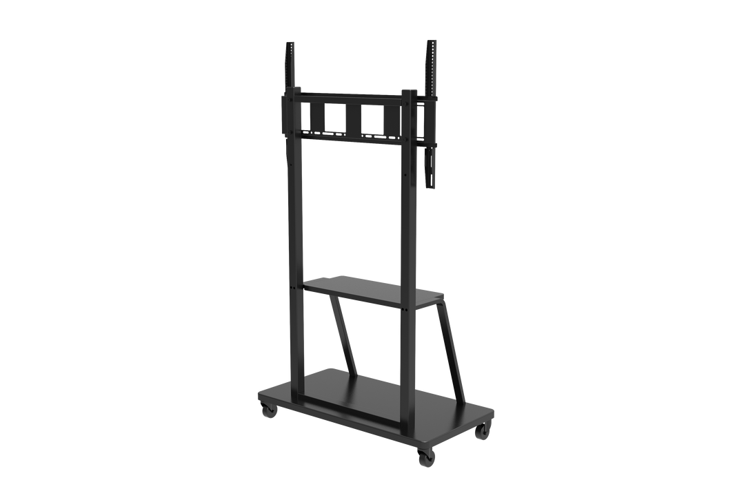 Meuble TV de présentation mobile Wolff Mount | Écrans 55-100 pouces | Poids jusqu'à 130 kg max | VESA 600x800 | Universel