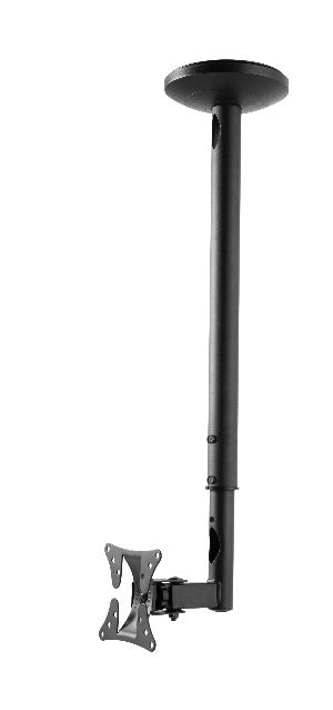 OP=OP Wolff Support de plafond réglable en hauteur pour écrans de moniteur jusqu'à 27 pouces | Universel pour toutes les marques | VESA 100x100