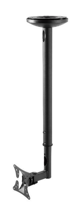 OP=OP Wolff Support de plafond réglable en hauteur pour écrans de moniteur jusqu'à 27 pouces | Universel pour toutes les marques | VESA 100x100