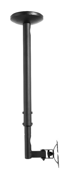 OP=OP Wolff Support de plafond réglable en hauteur pour écrans de moniteur jusqu'à 27 pouces | Universel pour toutes les marques | VESA 100x100