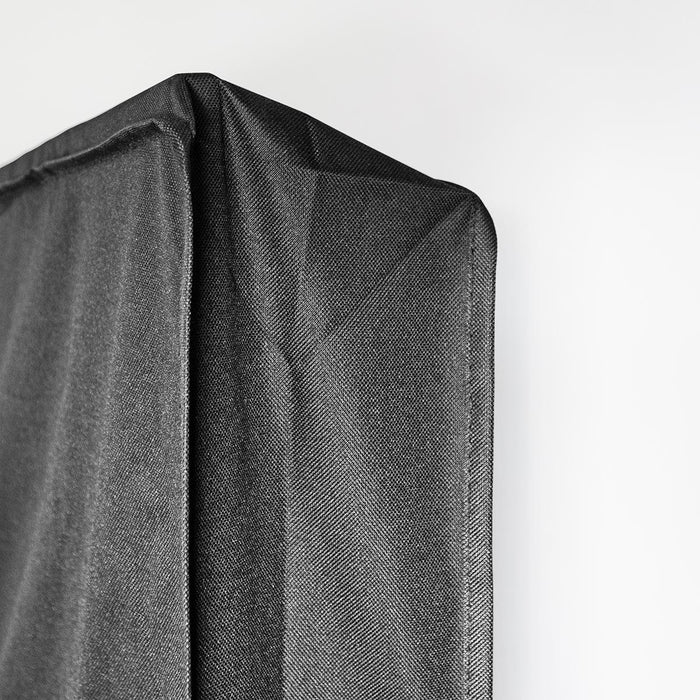 Housse de protection TV pour extérieur | 50" - 52" | Tissu Oxford de qualité supérieure | Compartiment séparé pour télécommande | Noir