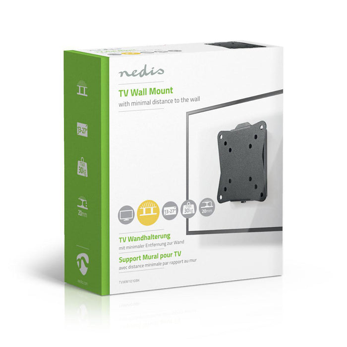 Support mural TV extensible | 13 - 27" | Max. 30 kg | Espacement mural 20 mm