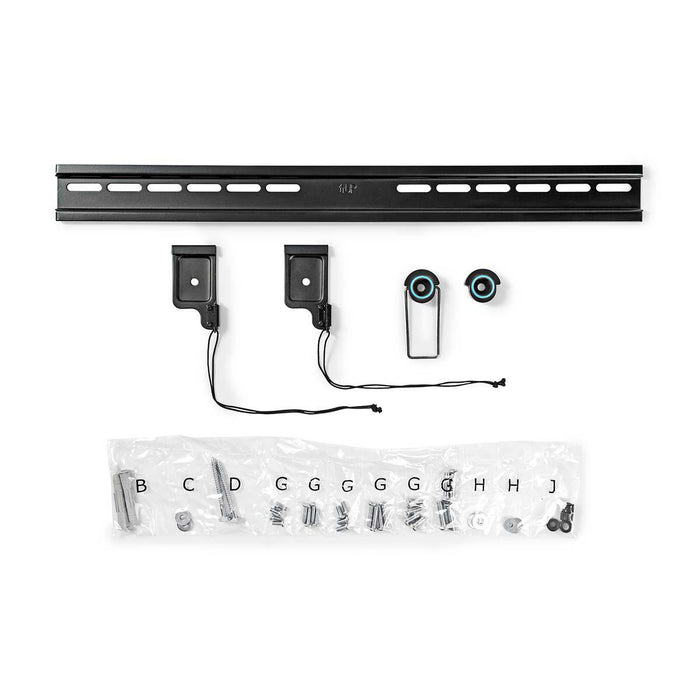 Support mural TV | Support mural ultra plat à montage fixe | 42 - 65" | 45 kg