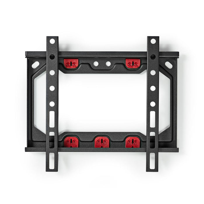 Support TV fixe pour plaques de plâtre | 13 - 27" | Max. 15 kg | 28 mm distance au mur | Noir