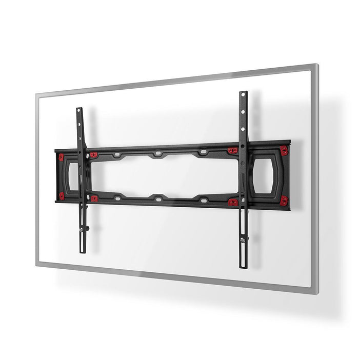 Support TV fixe pour plaques de plâtre | 37 - 70" | Max. 40 kg | 28 mm distance au mur | Noir