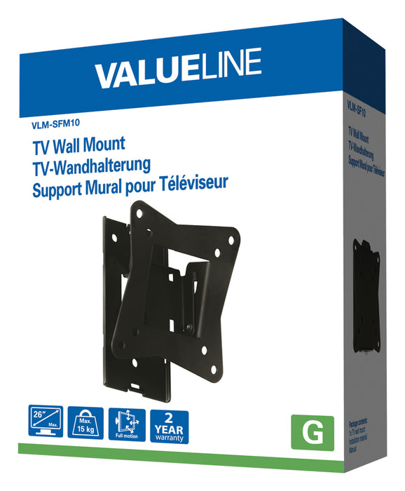 Support mural pour écrans jusqu'à 26 pouces maximum